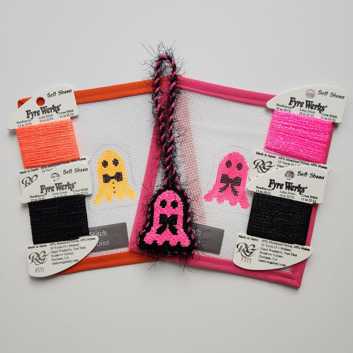 NEON MINI Ghost Charms. KITTED