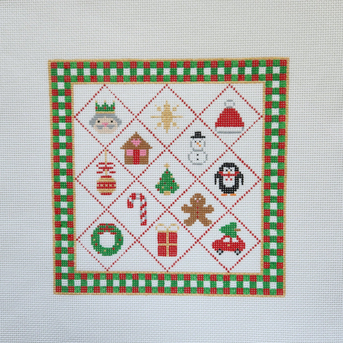 Christmas Gingham 8x8