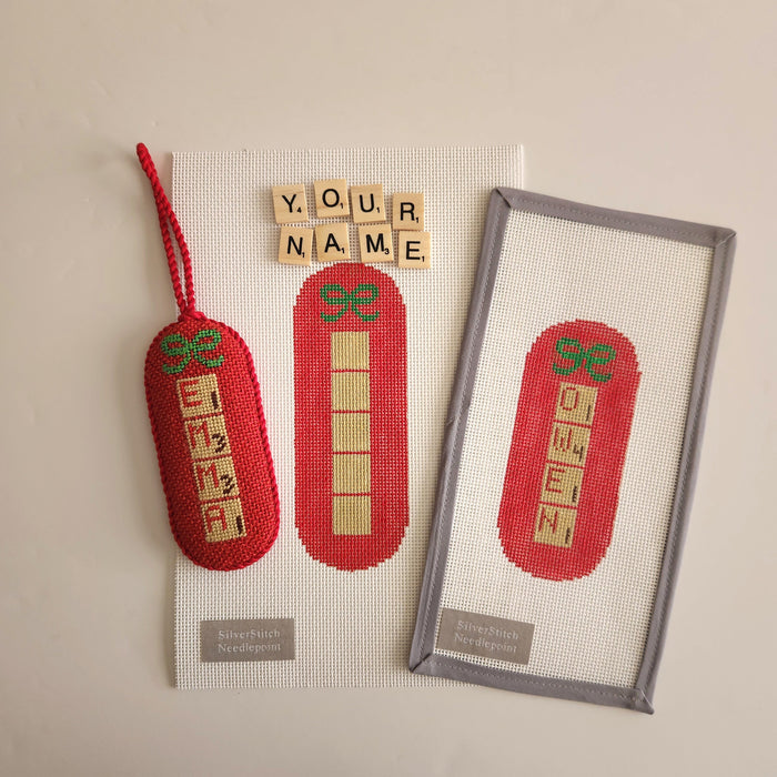 CUSTOM Holiday Scrabble Ornament