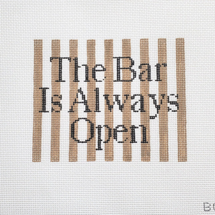 The Bar Is Always Open